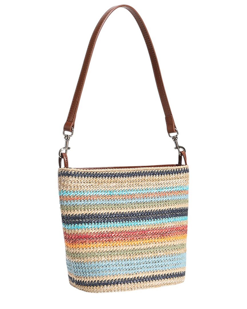 Adele Berto Straw Tote