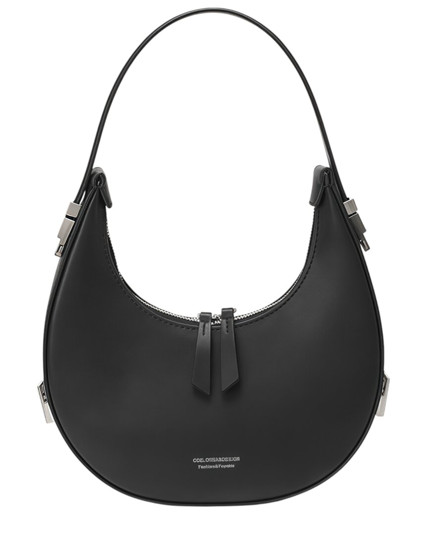 Adele Berto Leather Hobo Bag