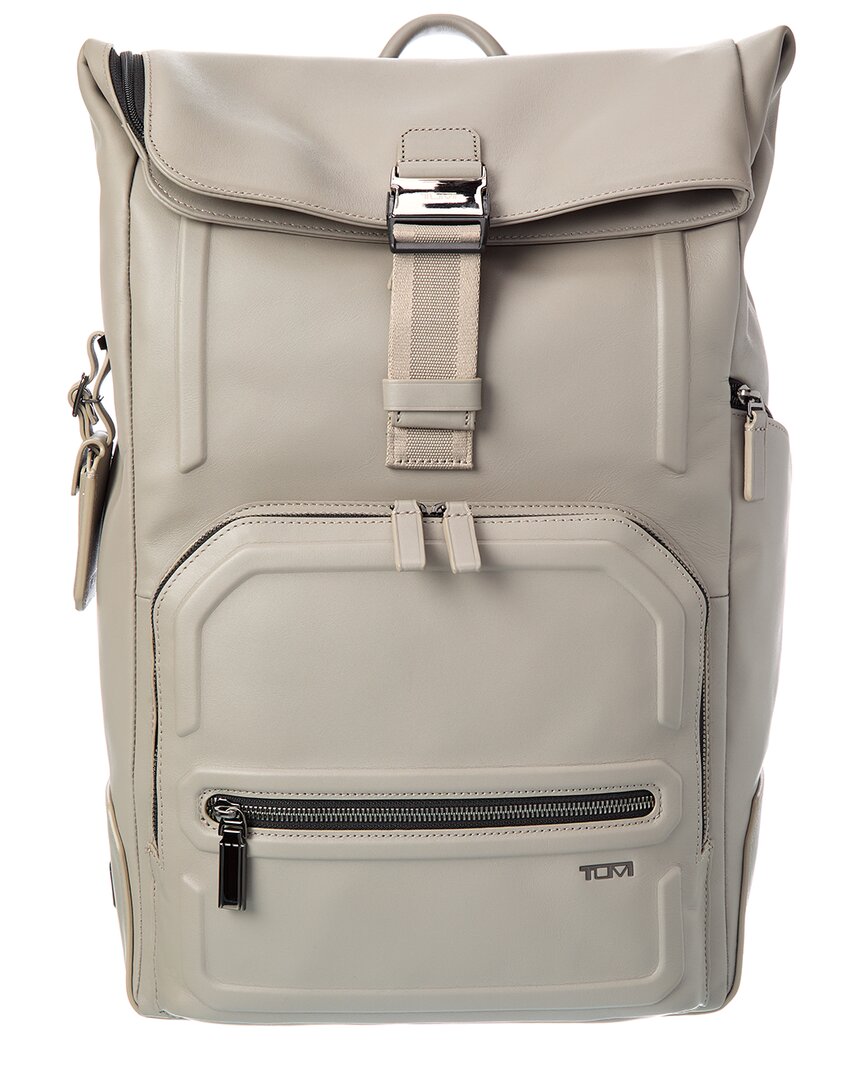 Tumi Osborn Roll Top Backpack In Neutral