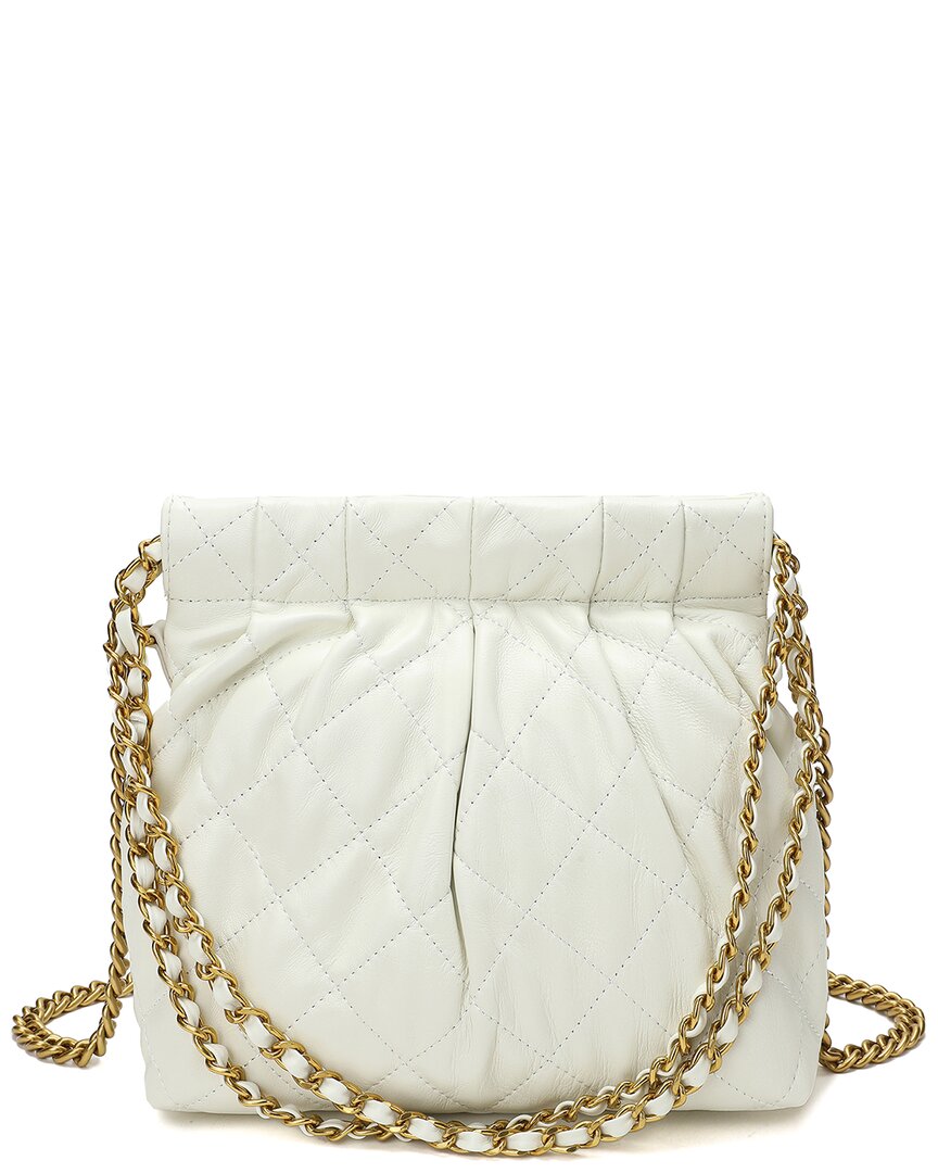 Tiffany & Fred Paris Quilted Leather Crossbody