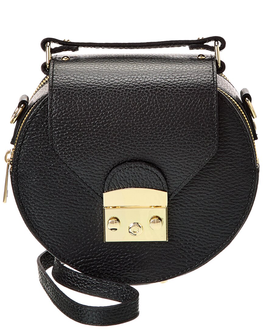 Persaman New York Aline Quilted Leather Crossbody In Black