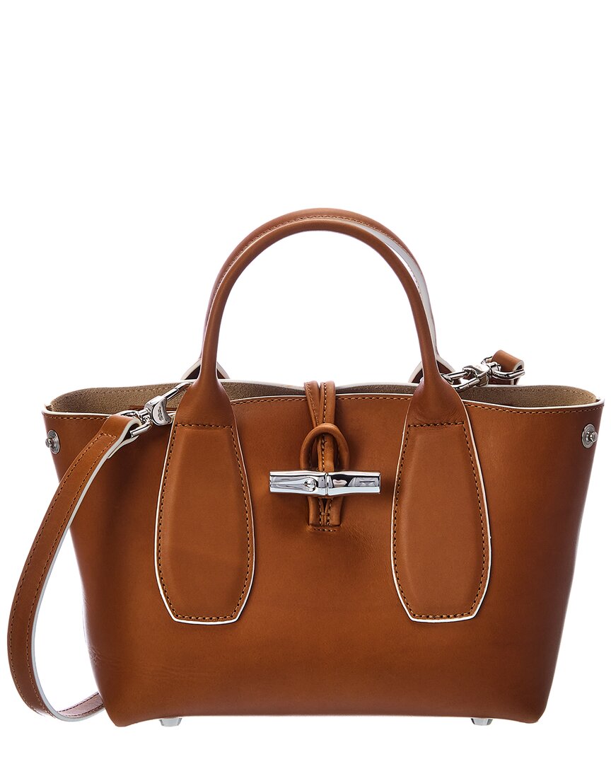 LONGCHAMP ROSEAU LUXE LEATHER TOTE