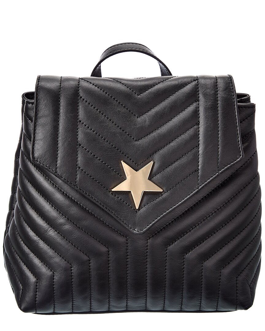 Persaman New York Eloise Leather Backpack In Black
