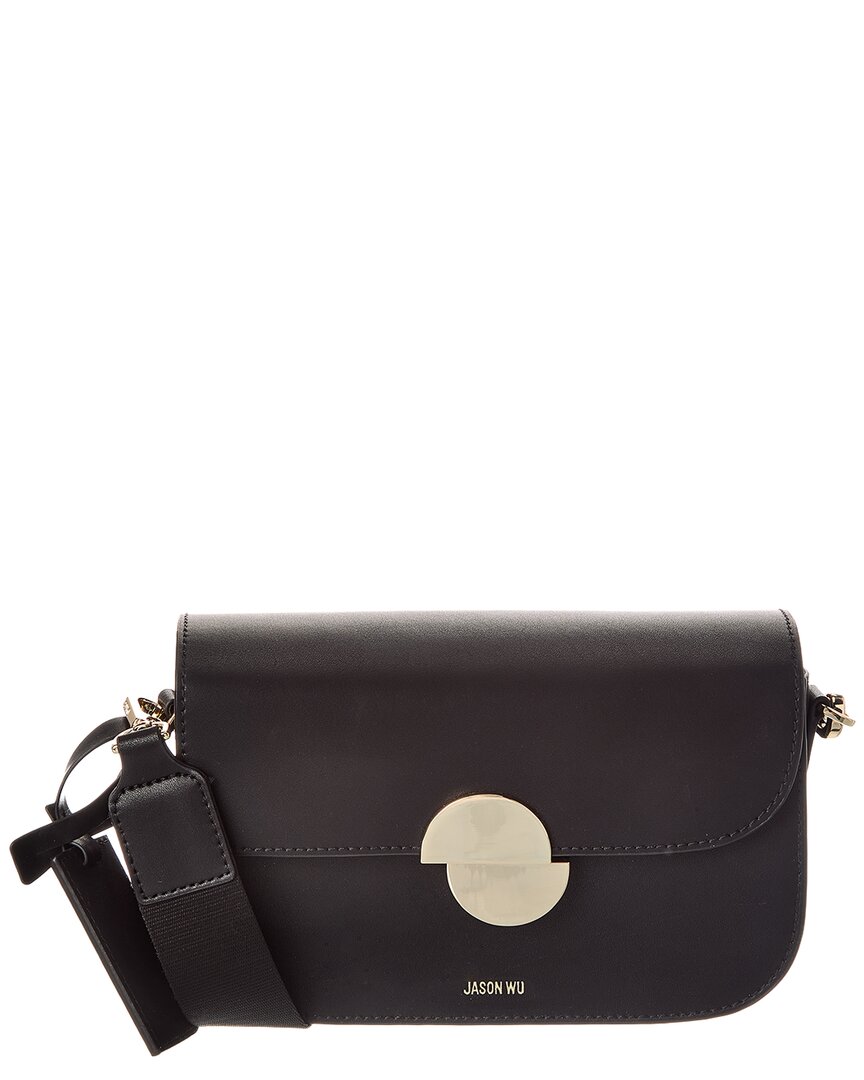 Jason Wu Leather Shoulder Bag In Black
