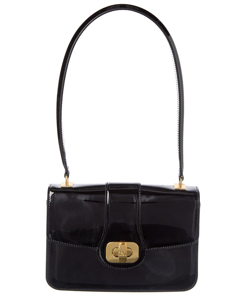 Celine Teen Josephine Leather Shoulder Bag In Black