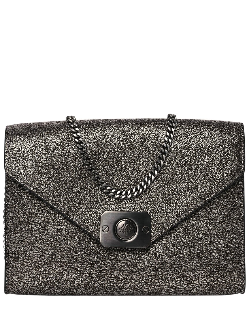 Mulberry Black Goatskin Leather Delphie Crossbody (authentic Pre-loved)