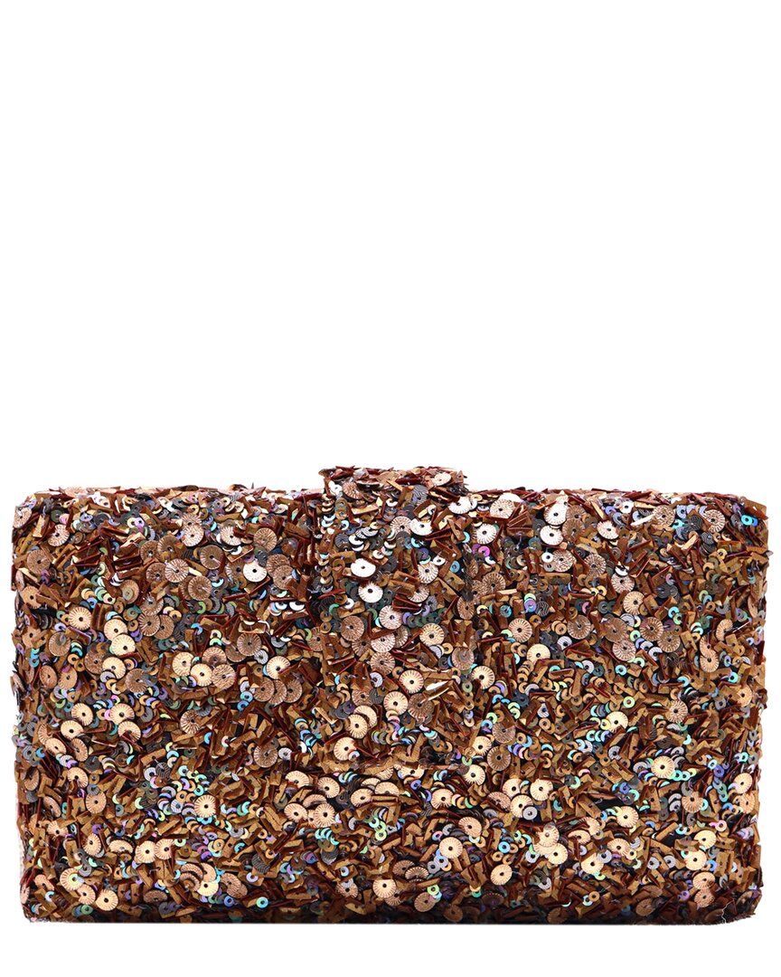 Simitri Eternal Kitsch Clutch In Brown