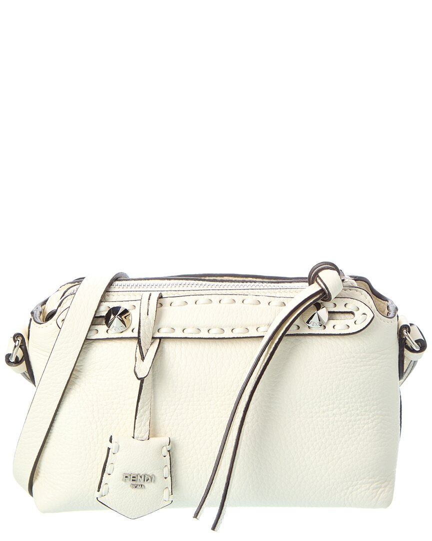 Fendi Dnu Inv  By The Way Selleria Mini Leather Satchel