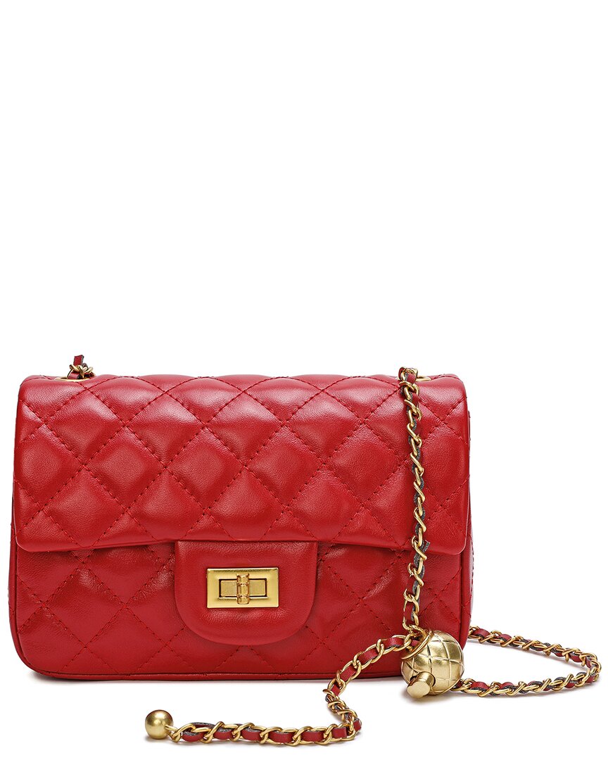 TIFFANY & FRED TIFFANY & FRED PARIS QUILTED LEATHER CROSSBODY