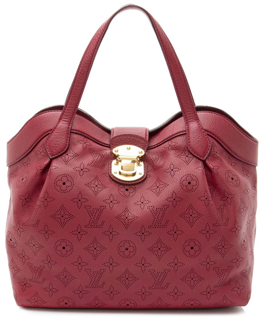 Pre-owned Louis Vuitton Red Mahina Cirrus Pm (authentic Pre-loved)