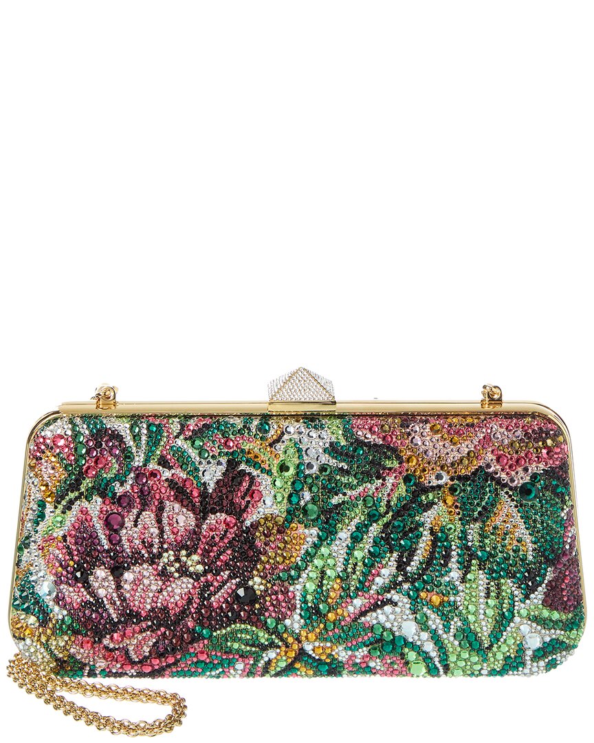 Valentino Carry Secrets Leather Clutch In Multi