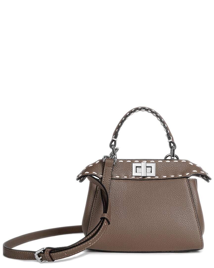 Tiffany & Fred Leather Satchel Shoulder Bag
