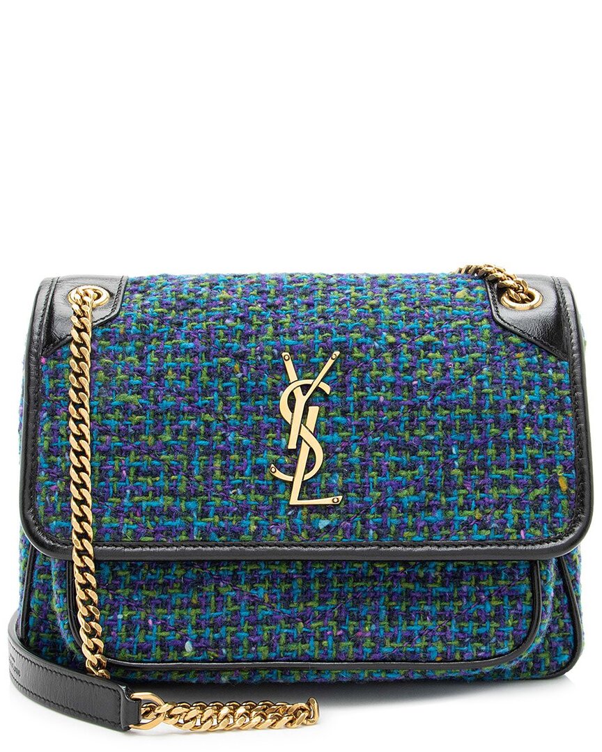 Saint Laurent Niki Baby Leather Shoulder Bag