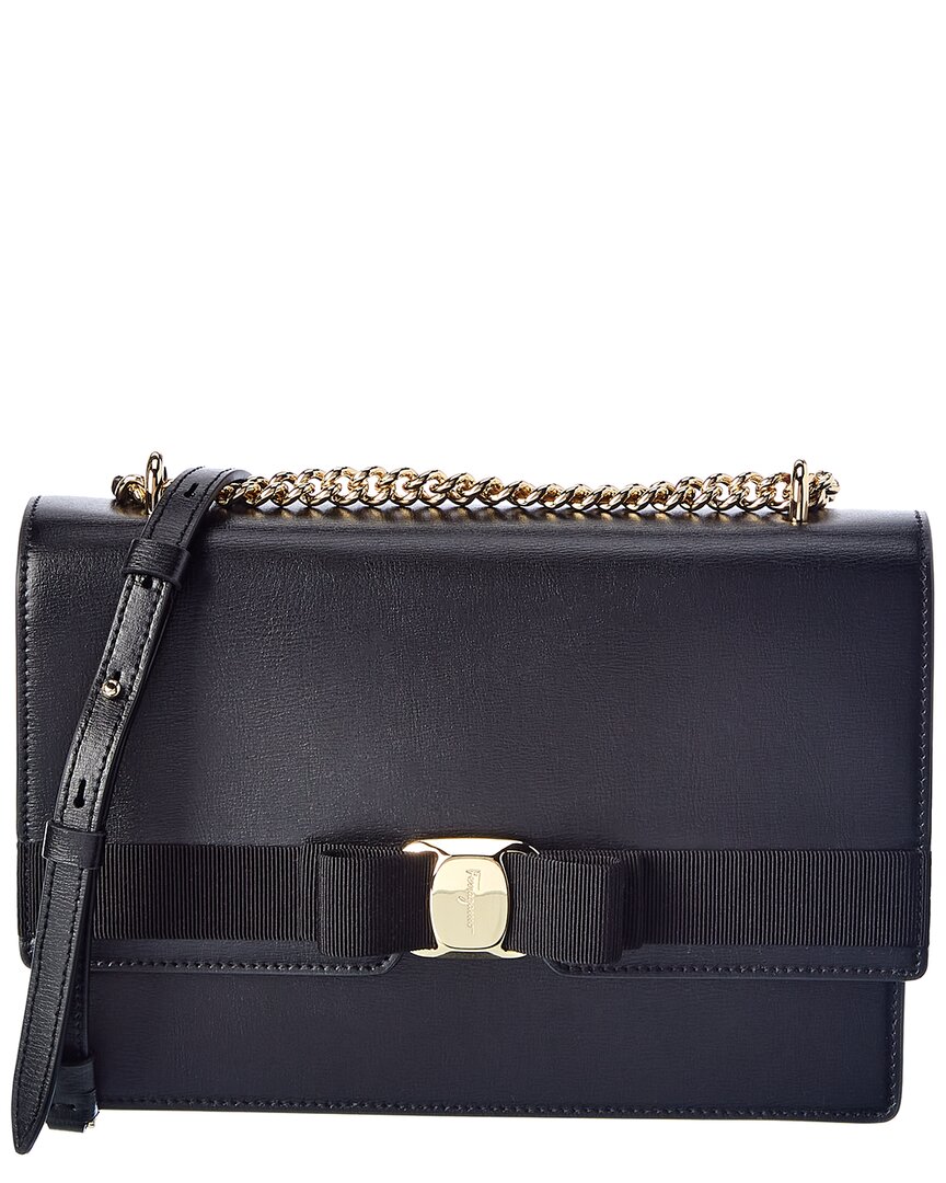 Ferragamo medium vara bow shoulder online bag