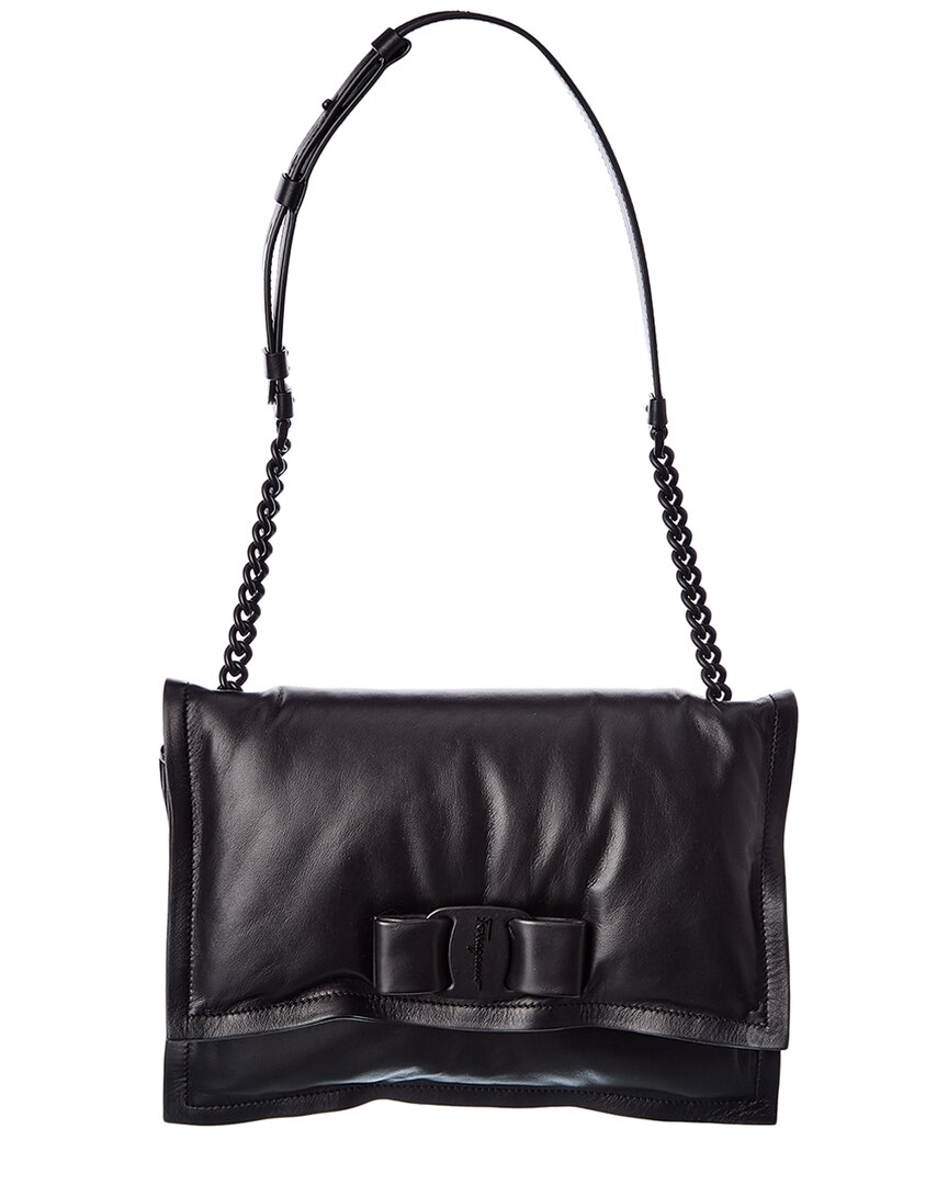 Mini Viva Bow Leather Crossbody Bag