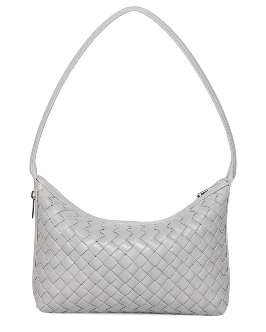 Walter Baker Hazel Leather Shoulder Bag In Gray