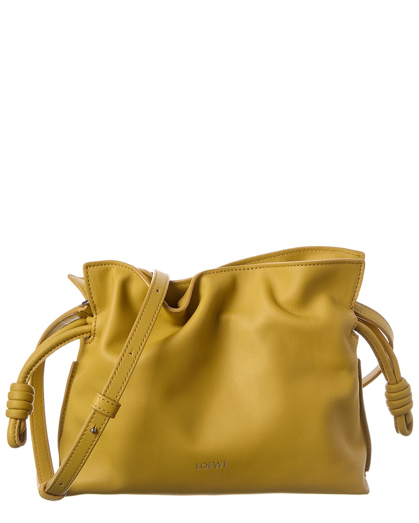 Loewe Flamenco Mini Leather Clutch