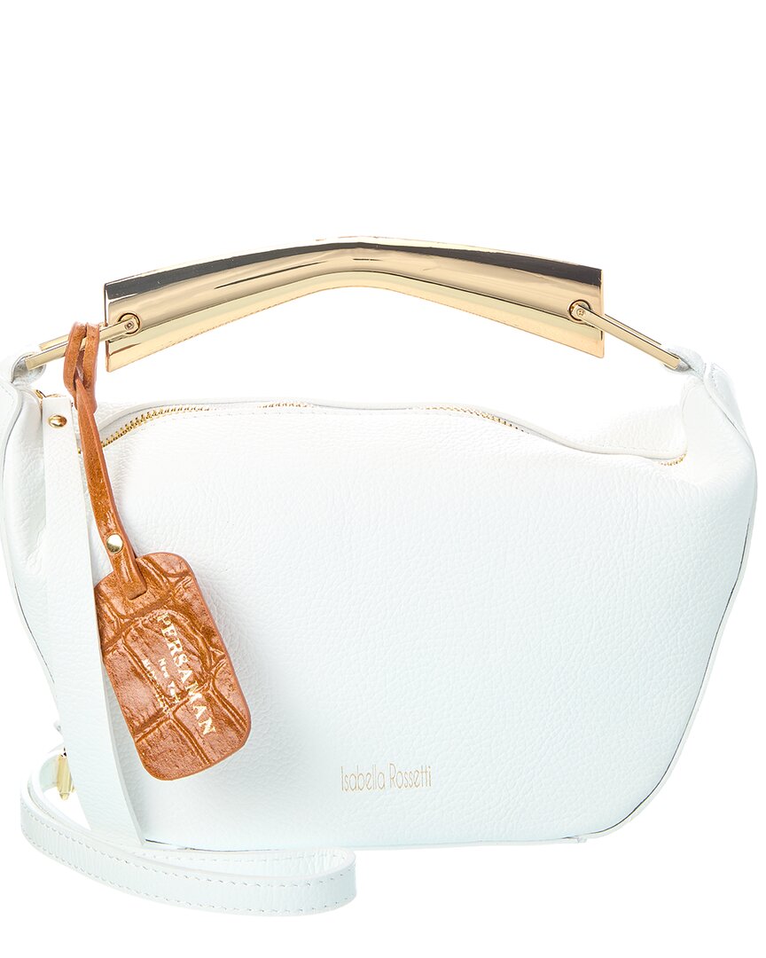 Persaman New York Valerie16 Leather Shoulder Bag In Sand