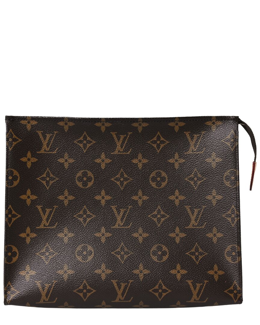 LOUIS VUITTON Pre-owned Brown Monogram Coated Canvas Toiletry Pouch 26 (authentic Pre- Loved)