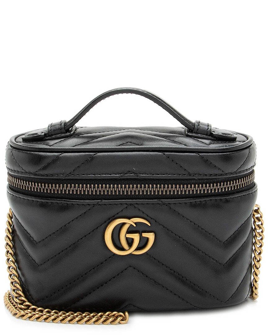 Gucci (wmns) Gg Marmont Series Backpackmini Black
