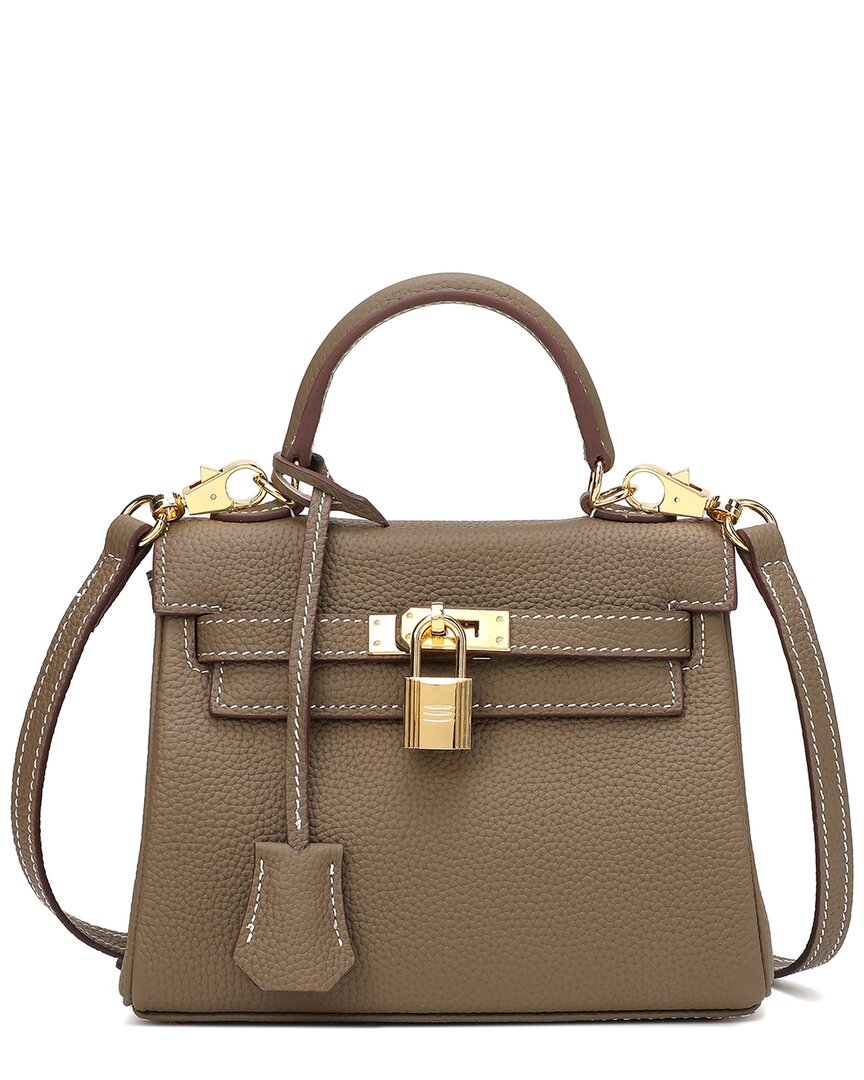 Tiffany & Fred Paris Leather Mini Satchel