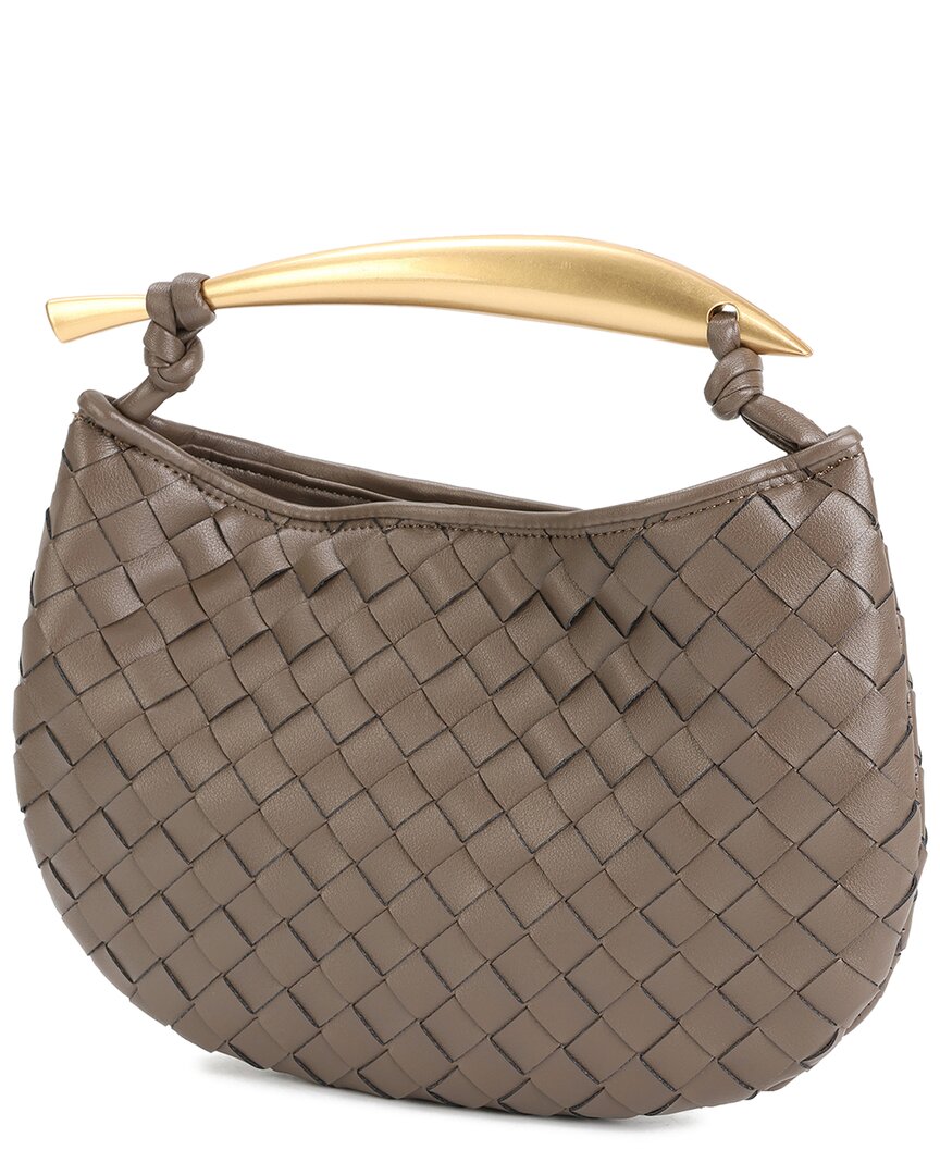 Tiffany & Fred Paris Quilted Leather Shoulder Bag In Brown
