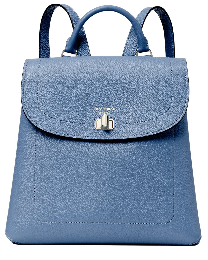 Kate Spade New York Essential Medium Leather Backpack In Blue
