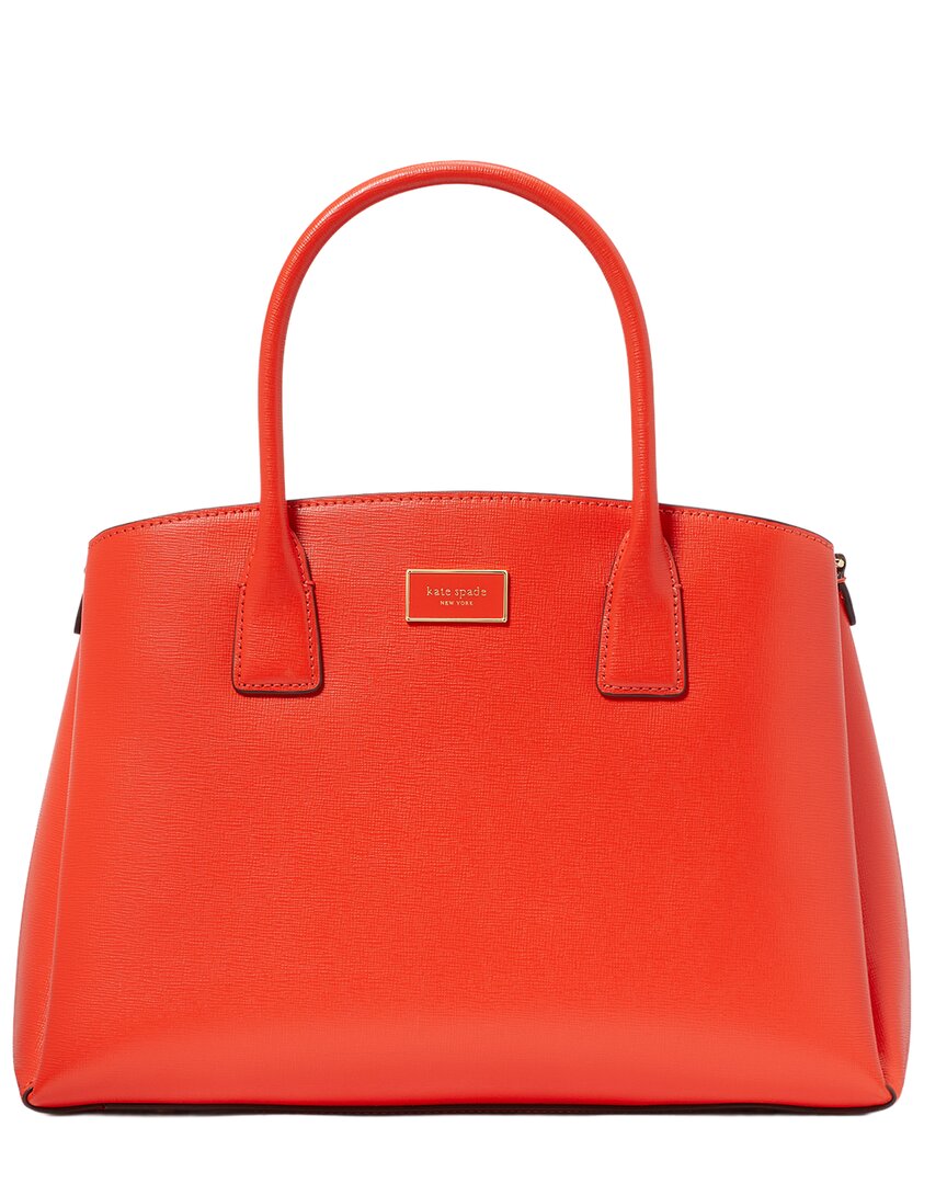 Kate Spade New York Serena Leather Satchel In Red