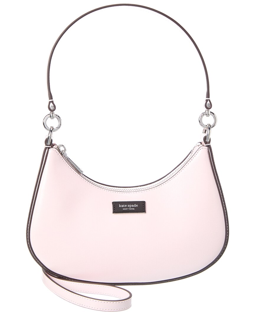 Kate Spade New York Sam Icon Small Convertible Leather Crossbody In Pink