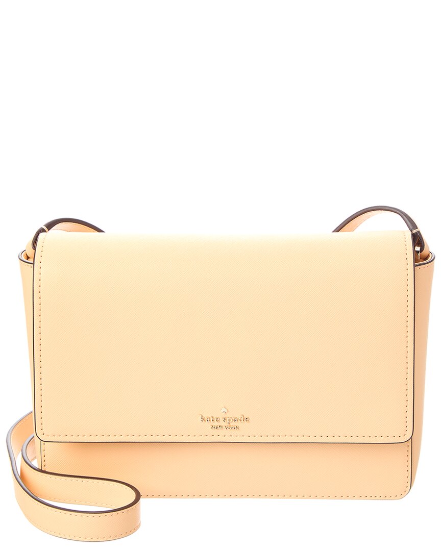 Kate Spade New York Cameron Medium Leather Satchel In Yellow