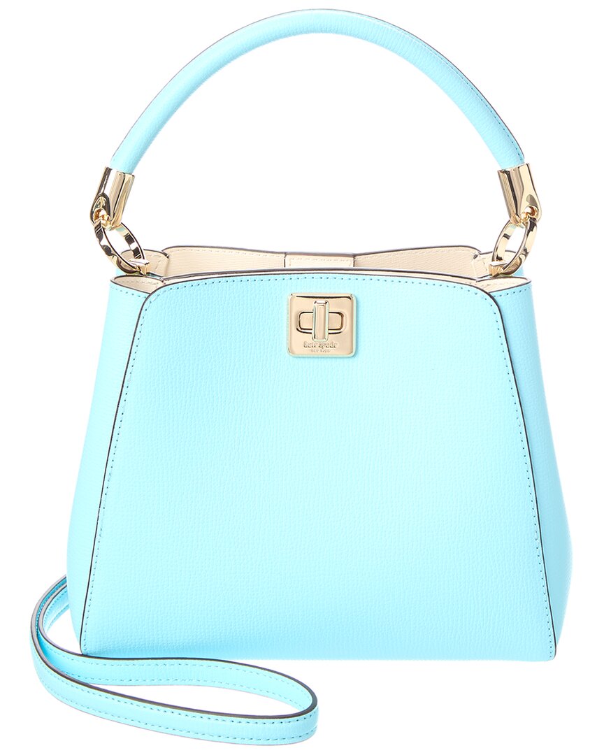 Kate Spade New York Phoebe Small Top Handle Leather Bag In Blue