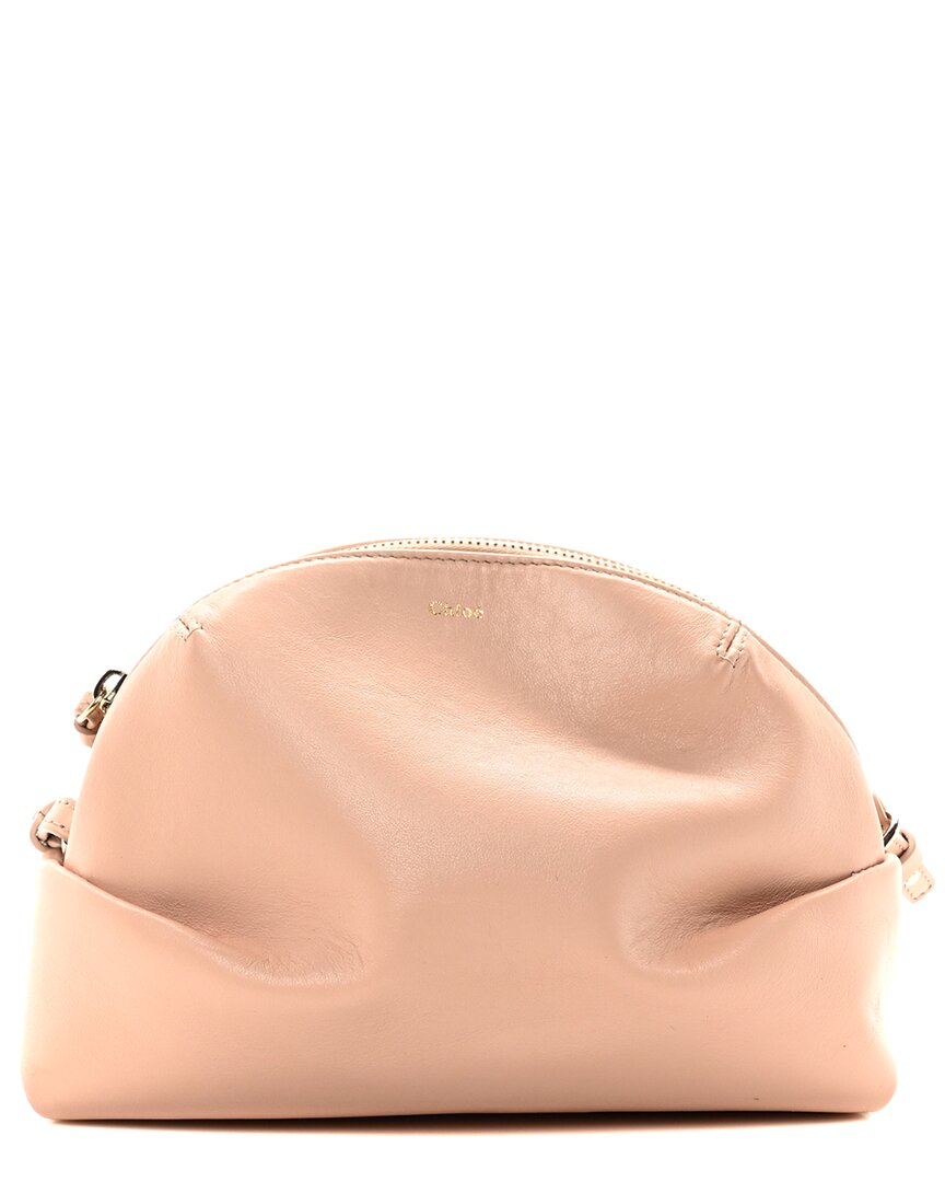 Chloé Pink Calfskin Mini Judy Shoulder Bag (authentic Pre-loved)