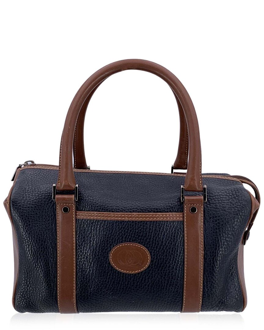 Gucci Black Leather Handbag (authentic Pre-loved)