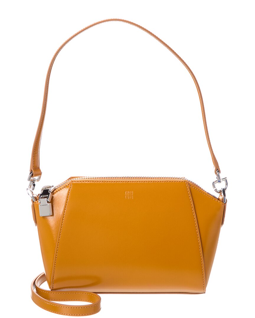 Givenchy Antigona Leather Shoulder Bag In Brown