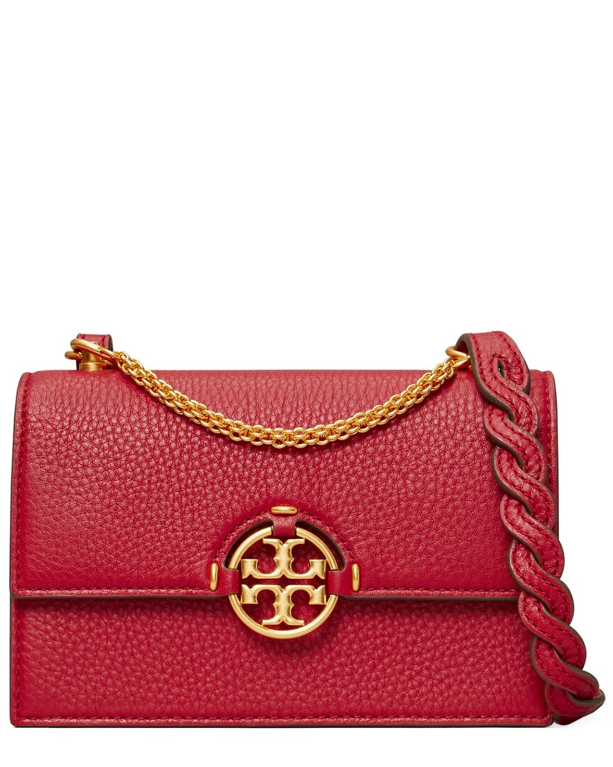 Tory Burch Miller Mini Flap Bag Leather Shoulder Bag In Nocolor | ModeSens