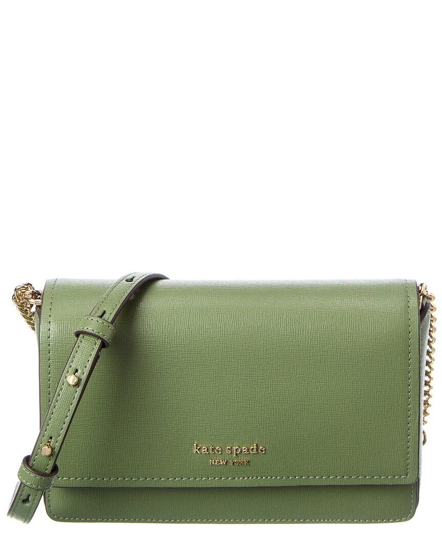 Kate Spade New York Morgan Saffiano Leather Flap Chain Wallet