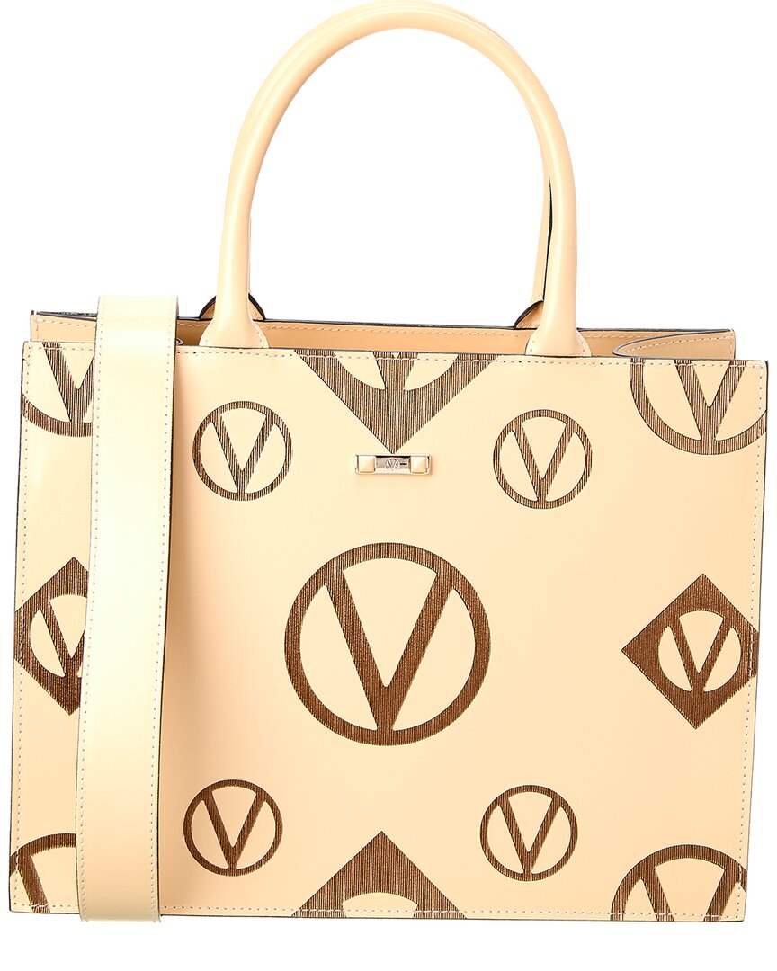 VALENTINO BY MARIO VALENTINO VALENTINO BY MARIO VALENTINO VICTORIA MAGNUS LEATHER TOTE