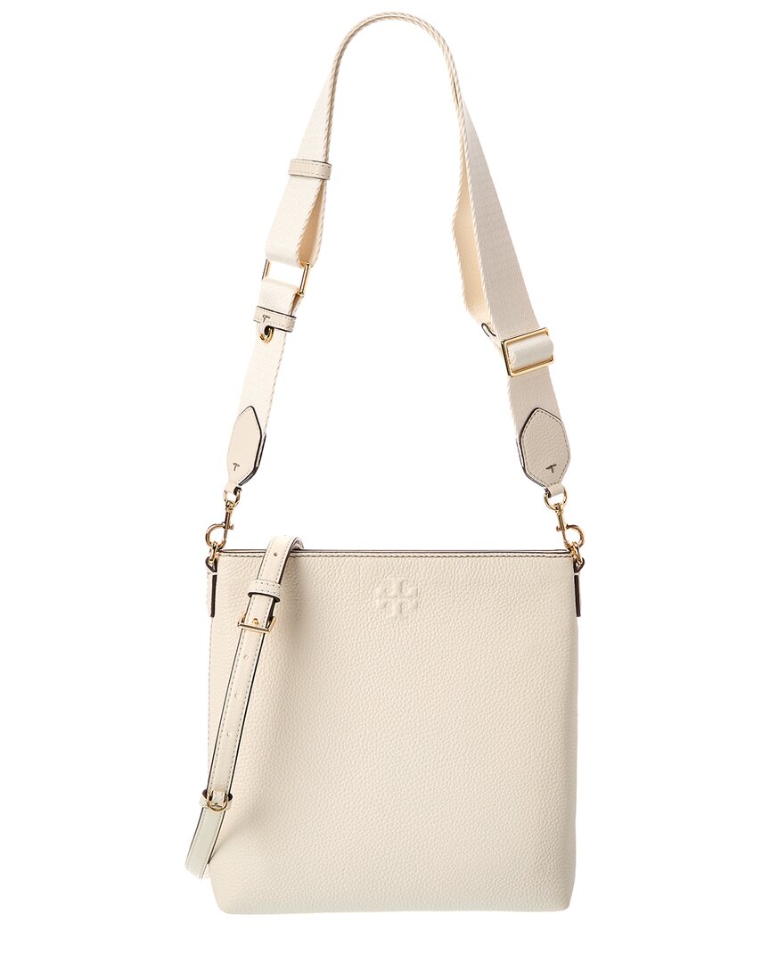 Tory Burch Thea Leather Swingpack Crossbody In White