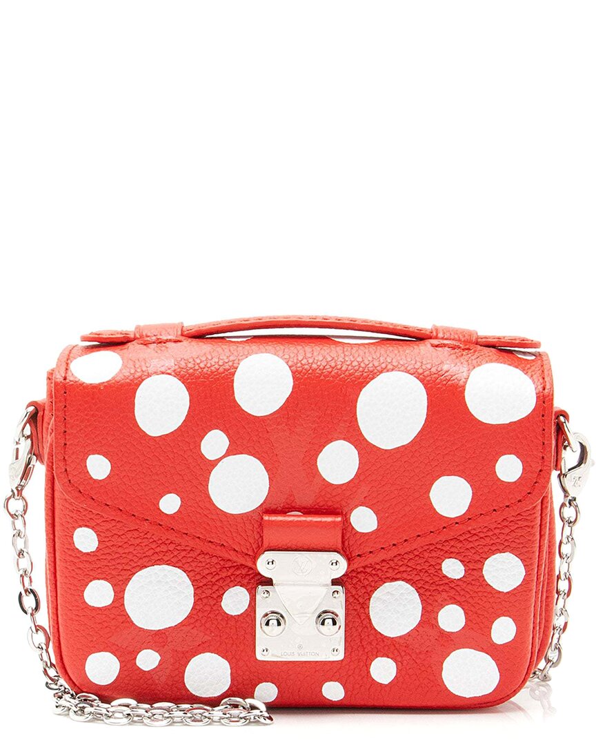 Pre-owned Louis Vuitton X Yk Giant Monogram Empreinte Infinity Dots Micro Pochette Metis (authentic Pre-loved