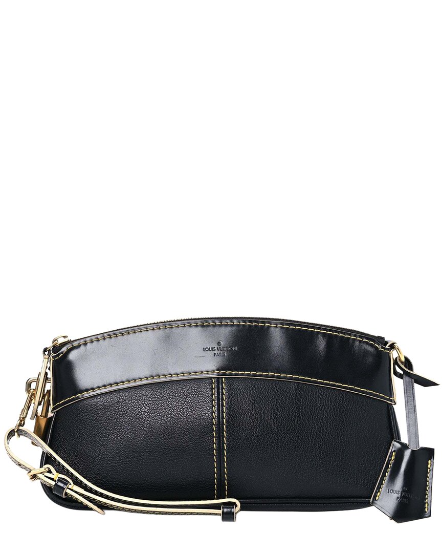 Pre-owned Louis Vuitton Lockit Leather Clutch