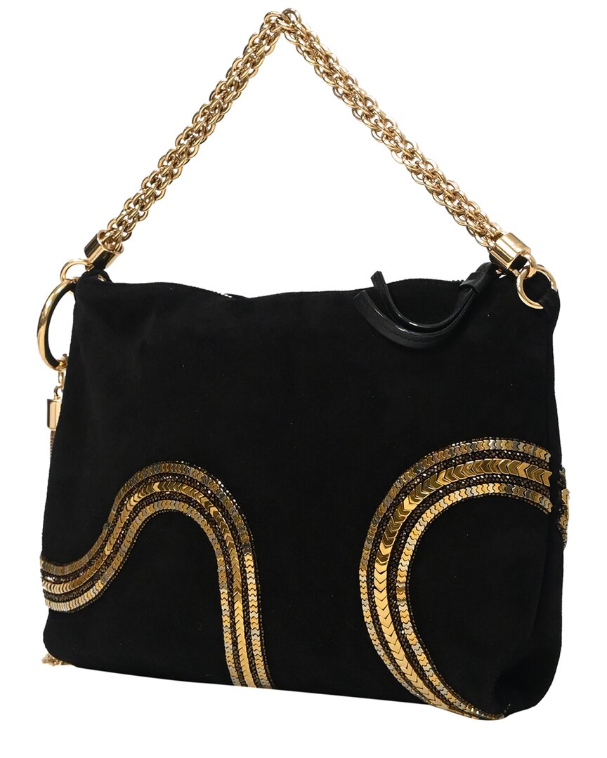 Jimmy Choo Callie Embellished Chain Clutch Bag (authentic Pre-loved)