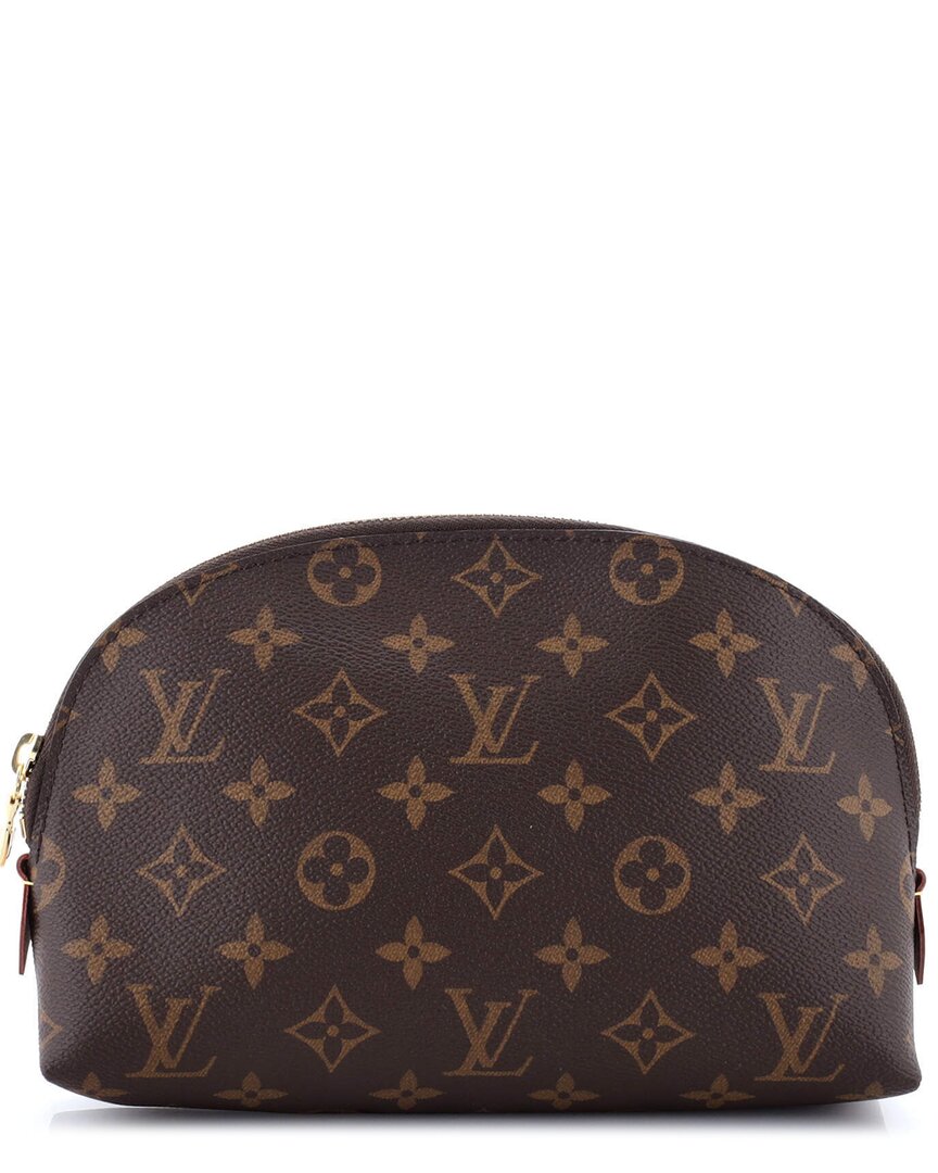 LOUIS VUITTON Pre-owned Brown Monogram Canvas Cosmetic Pouch Gm (authentic Pre-loved)