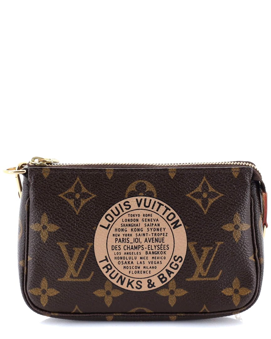 Pre-owned Louis Vuitton Pochette Accessories Limited Edition Monogram Canvas Mini (authentic Pre-loved)