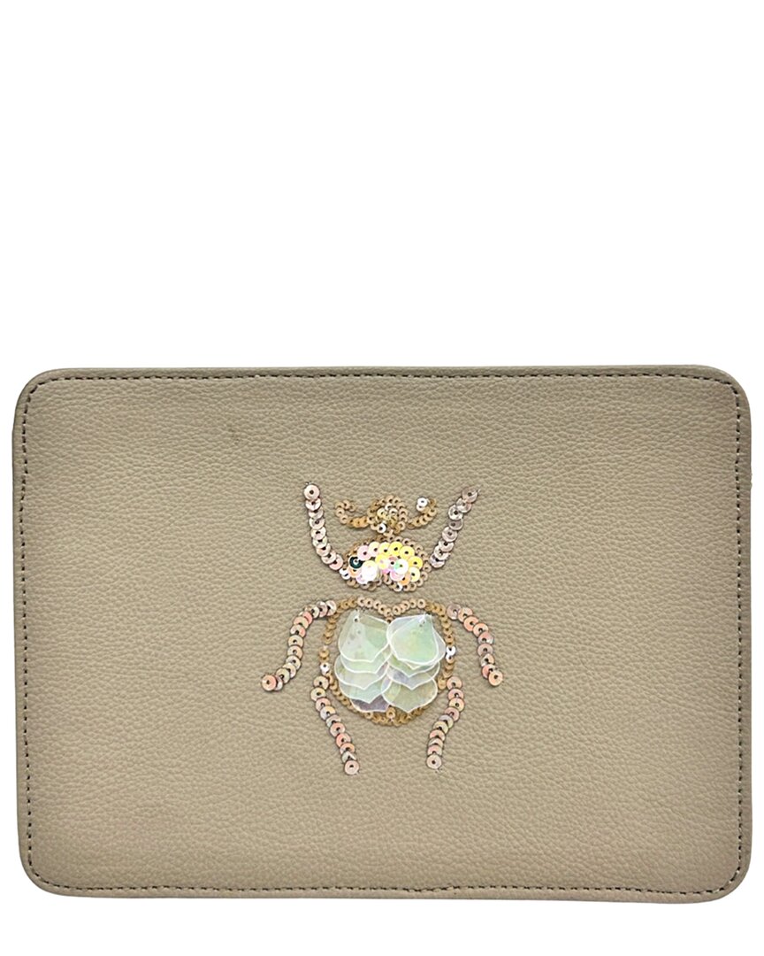 Simitri Beetle Sling Bag In Brown