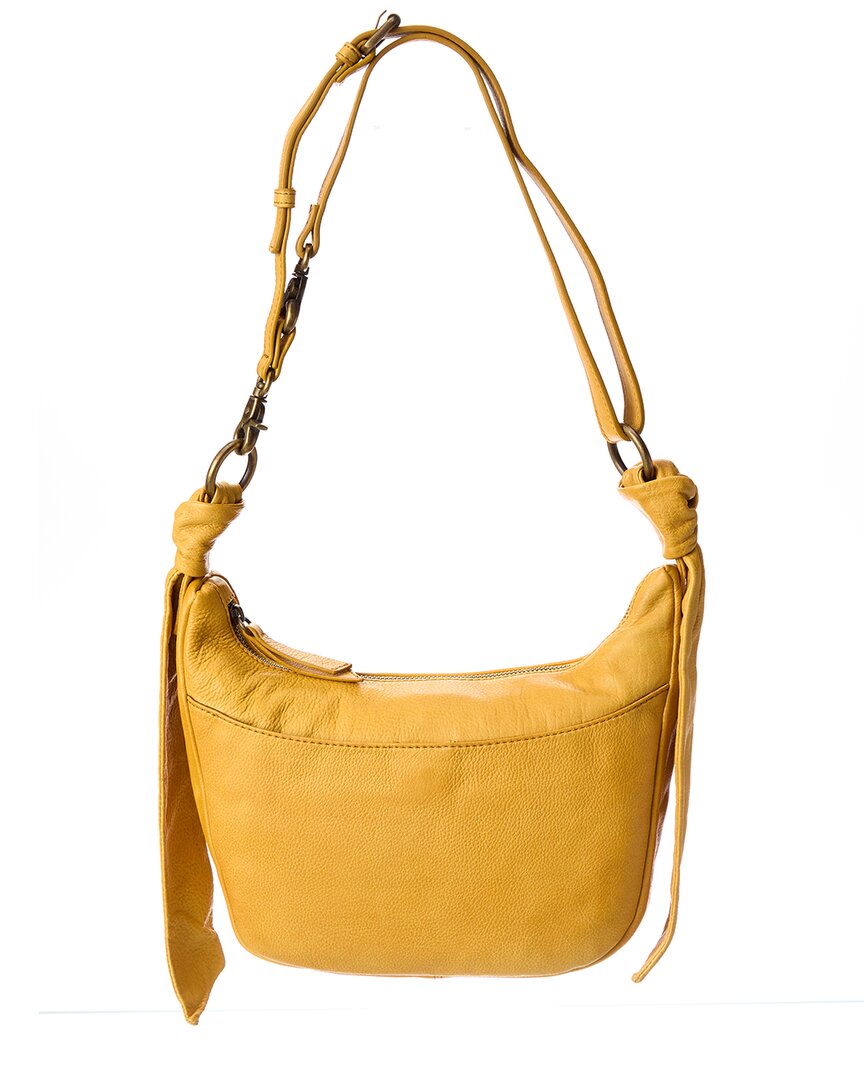 FRYE FRYE NORA KNOTTED LEATHER CROSSBODY