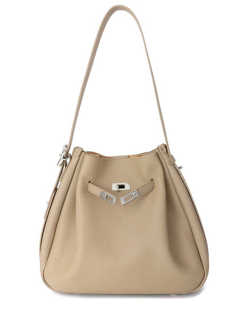 Tiffany & Fred Paris Pebbled Leather Tote