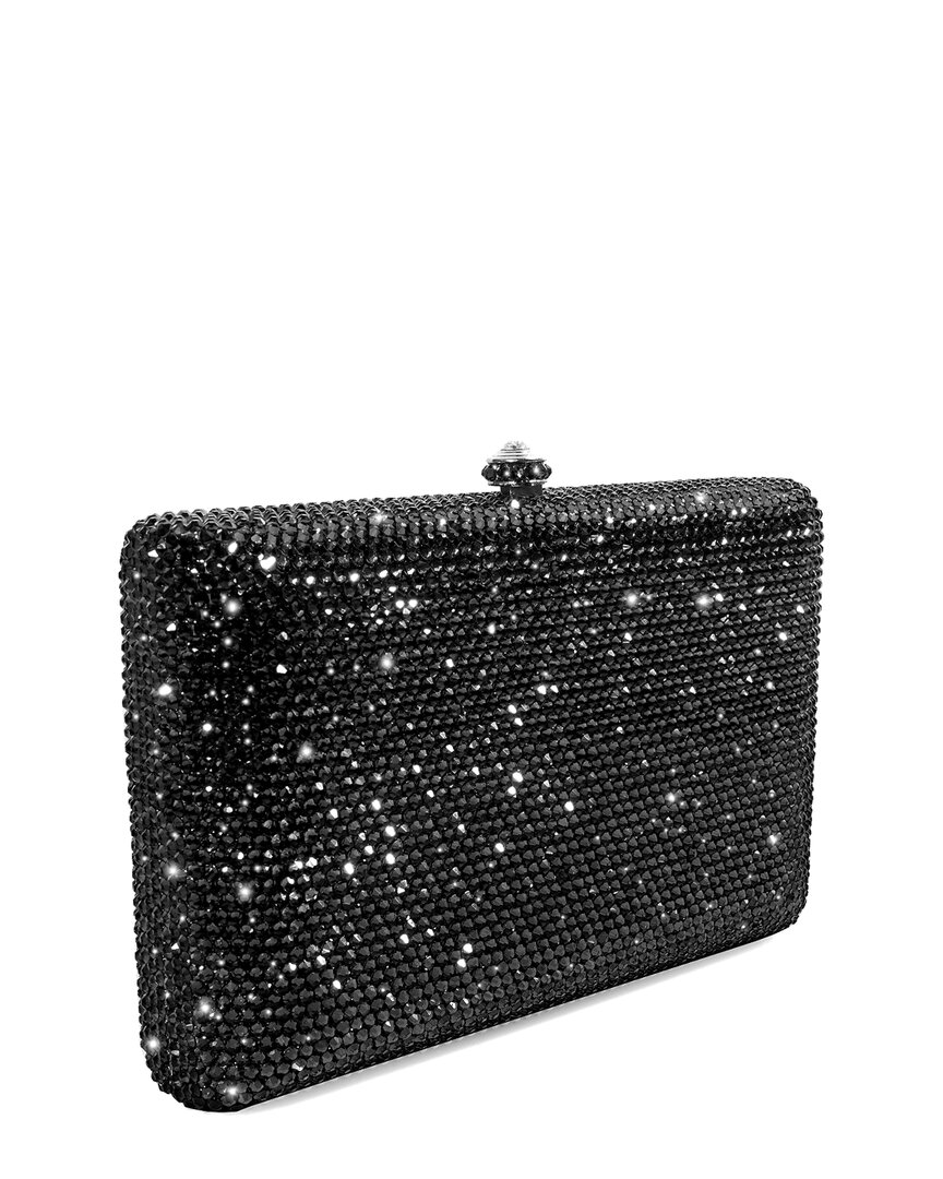 Aquaswiss Aqs Lily Crystal Clutch Black Black