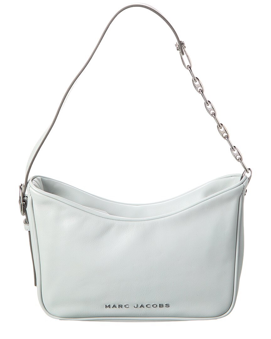 Marc Jacobs Leather Baguette In Grey