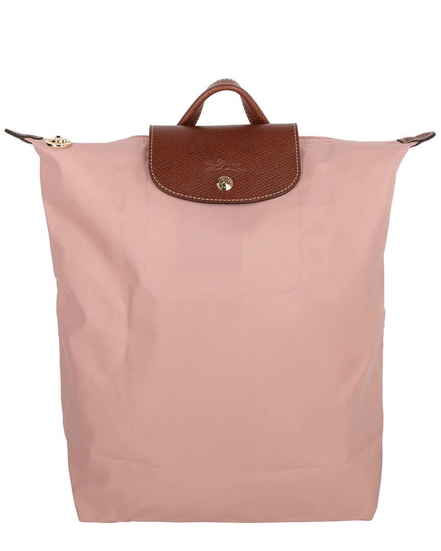 Longchamp Le Pliage Original Medium Backpack In Pink