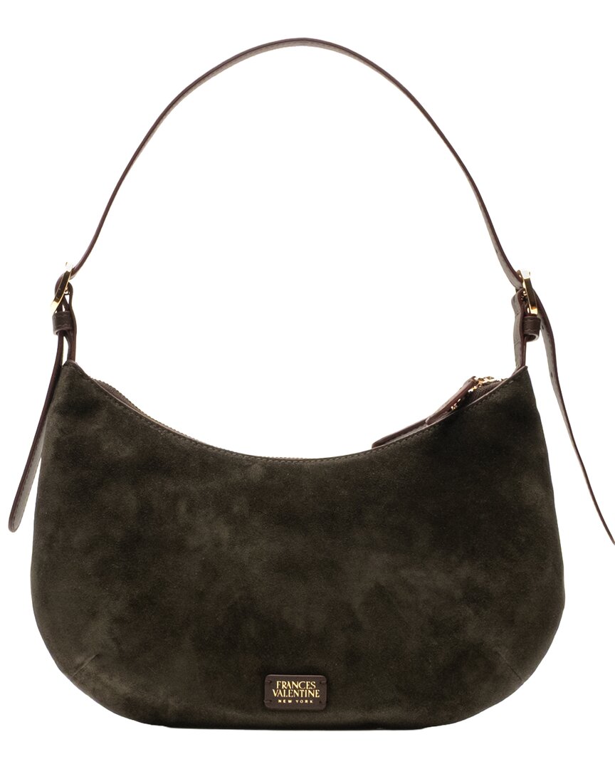 Frances Valentine Starr Suede & Leather Hobo Bag